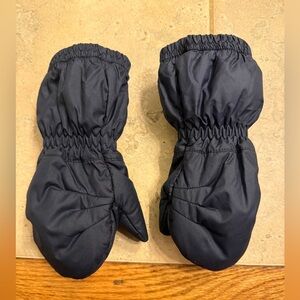 Patagonia baby puff mittens - Navy - size 6-12m